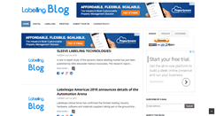 Desktop Screenshot of labellingblog.com